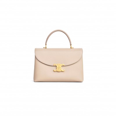 CELINE MEDIUM NINO BAG IN SUPPLE GRAINED CALFSKIN 117523FXK.03CP (25*17.5*10cm)